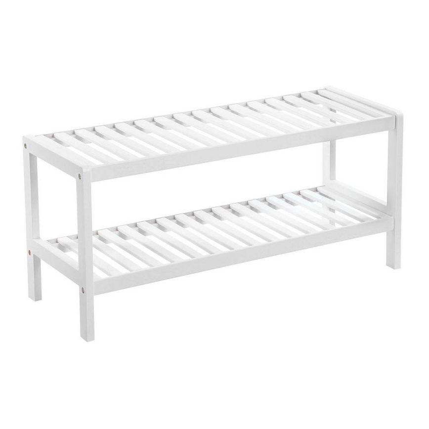 Omara za čevlje MATE, bela