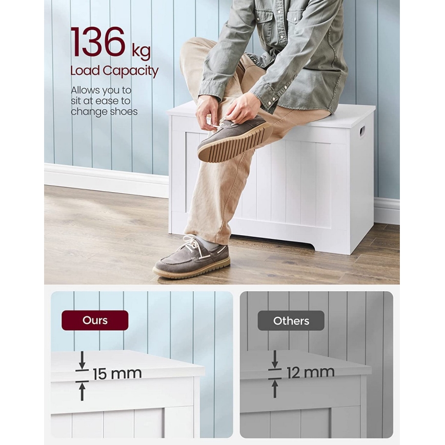 Omara za čevlje TOVIAN bela