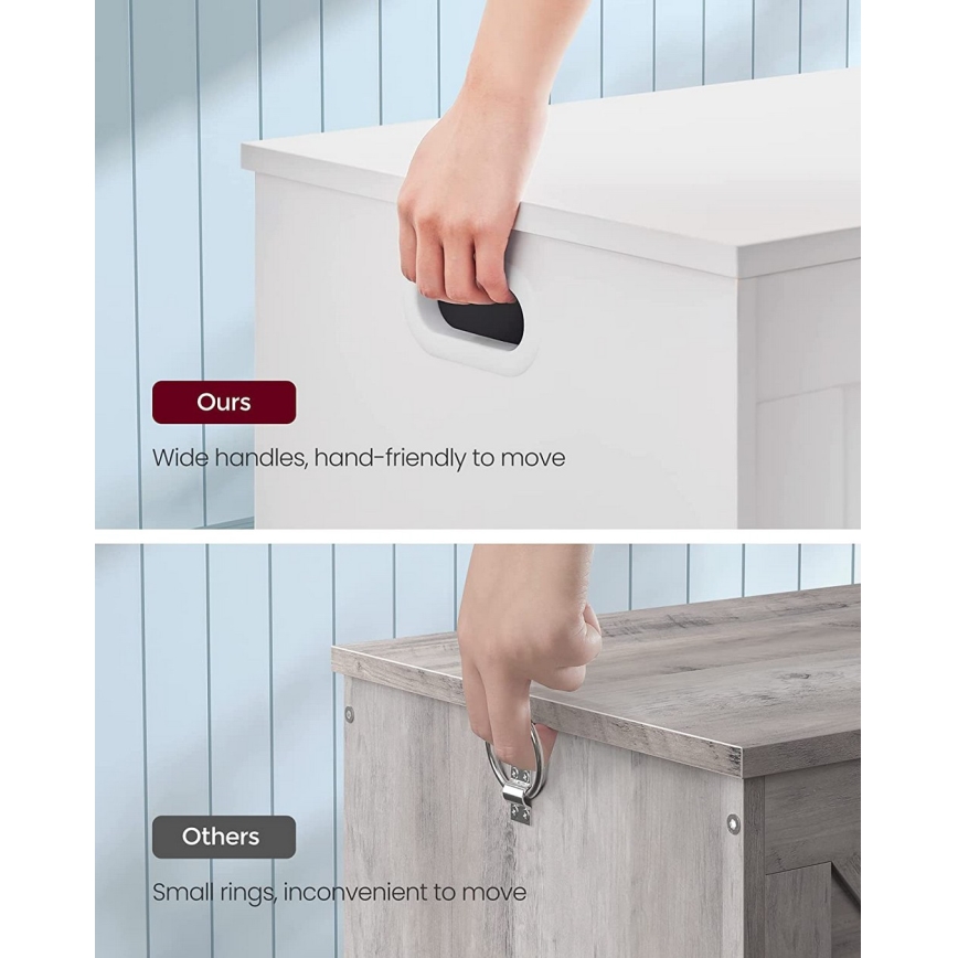 Omara za čevlje TOVIAN bela