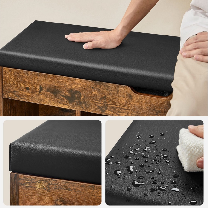 Omara za čevlje VOREN rjava/črna