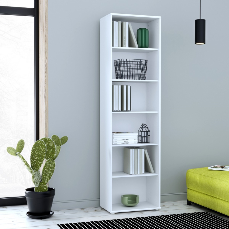 Omara za knjige URAN, bela