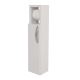 Omarica z držalom za toaletni papir STAR 65x15 cm bela