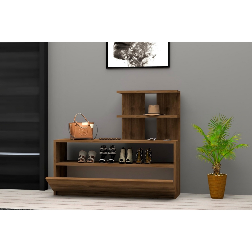 Omarica za čevlje AIRY 45x100 cm rjava