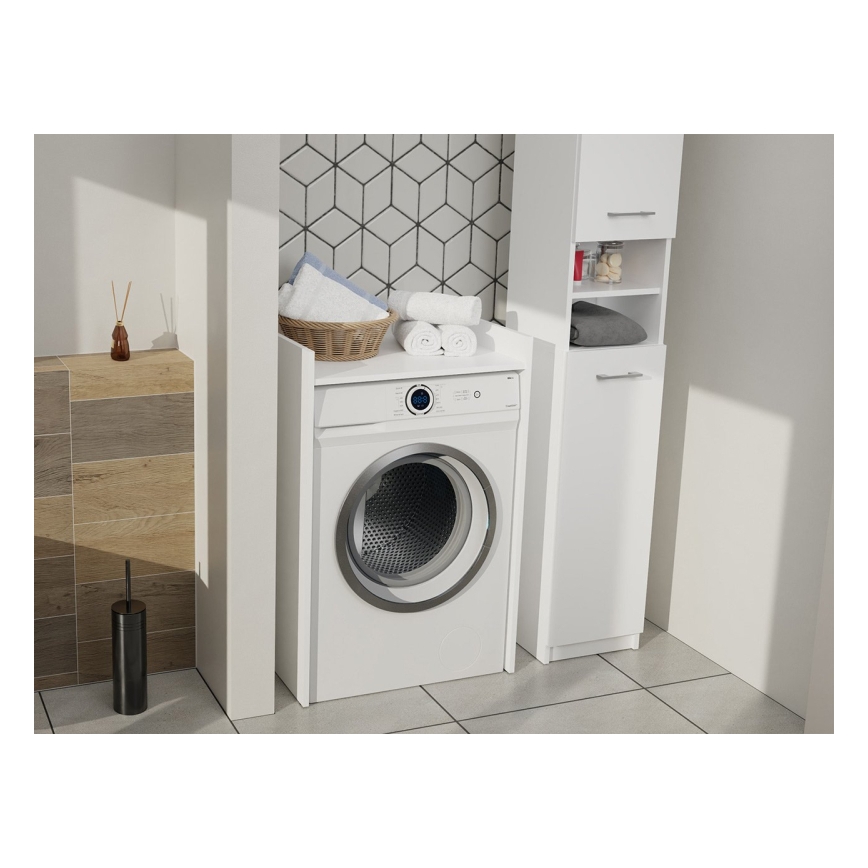 Omarica za pralni stroj POLA 98x64 cm bela