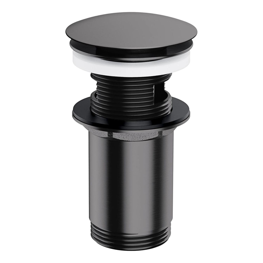 OMNIRES A706AT - Odpadni umivalnik CLICK-CLACK pr. 6,6 cm brušena antracit