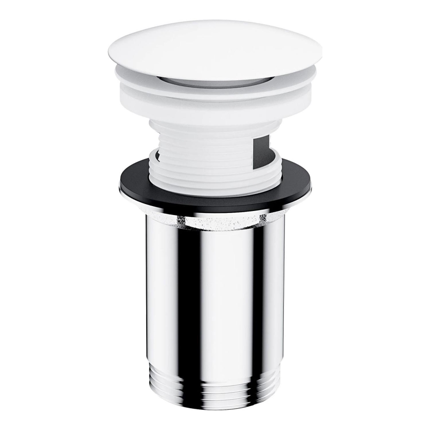 OMNIRES A706BM - Odpadni umivalnik CLICK-CLACK pr. 6,6 cm mat bela