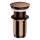 OMNIRES A716CP - Odpadni umivalnik CLICK-CLACK pr. 6,6 cm sijajni baker