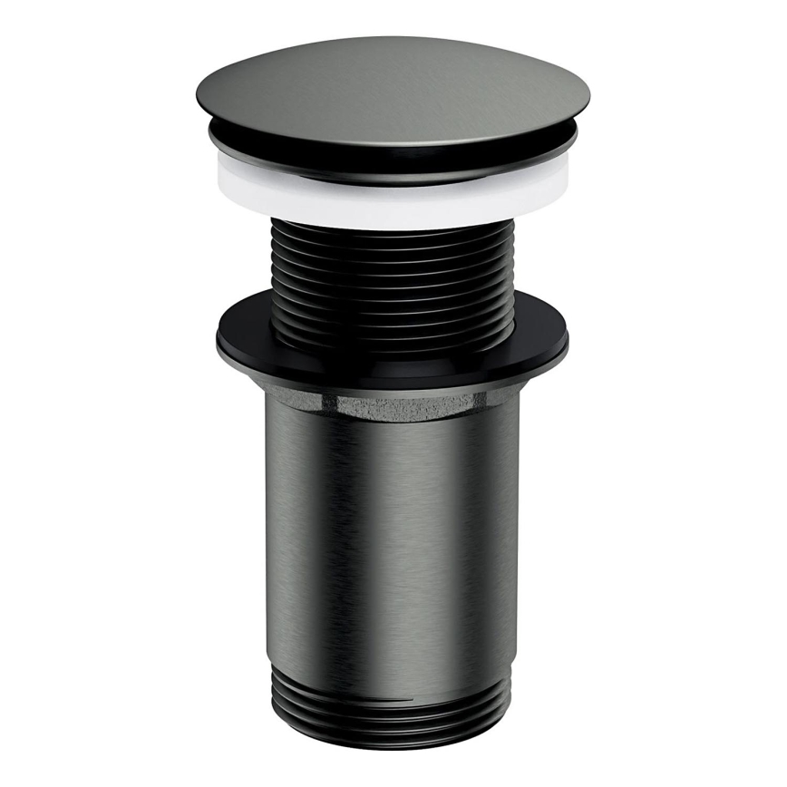 OMNIRES A716GR - Odpadni umivalnik CLICK-CLACK pr. 6,6 cm brušena grafit