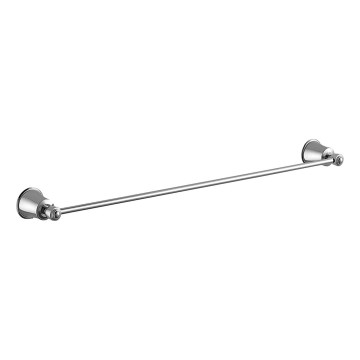 OMNIRES AL53216CR - Stensko držalo za brisače ART LINE 65 cm sijajni krom