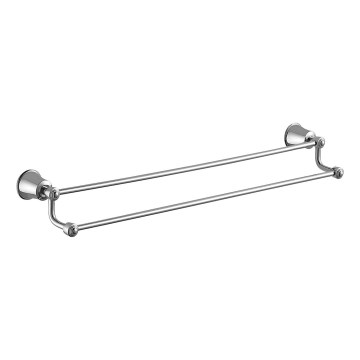 OMNIRES AL53226CR - Stensko držalo za brisače ART LINE 65 cm sijajni krom