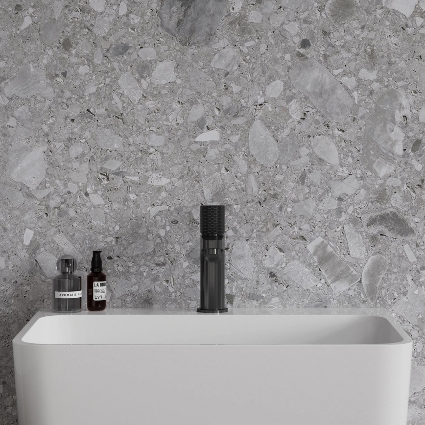 OMNIRES CT8010AT - Umivalniška armatura CONTOUR, 16,6 cm, brušen antracit