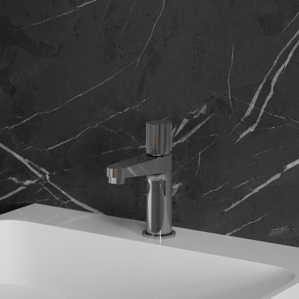 OMNIRES CT8010CR - Pipa za umivalnik CONTOUR 16,6 cm sijajni krom
