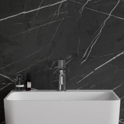 OMNIRES CT8010CR - Pipa za umivalnik CONTOUR 16,6 cm sijajni krom