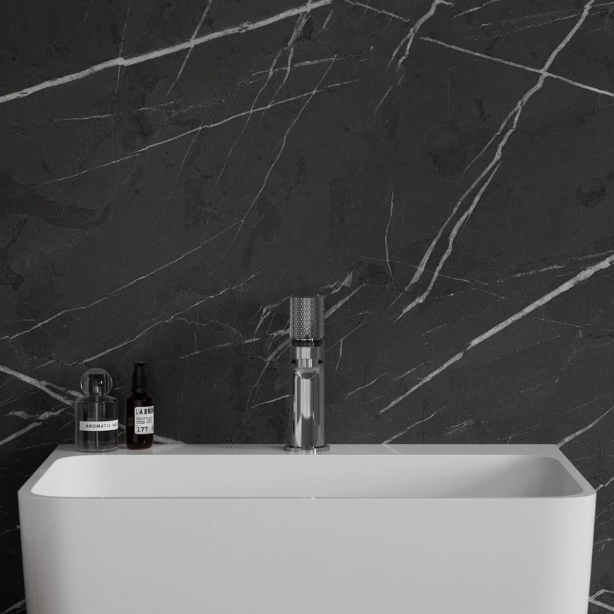OMNIRES CT8010CR - Pipa za umivalnik CONTOUR 16,6 cm sijajni krom