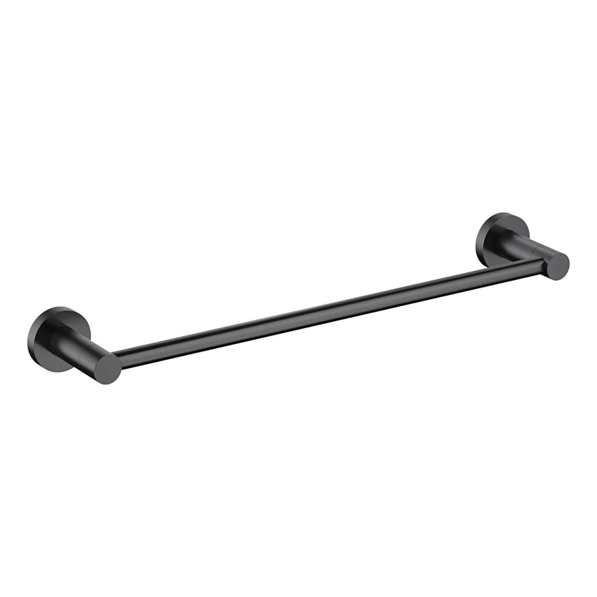 OMNIRES MP60214AT - Stensko držalo za brisače MODERN PROJECT 40 cm mat črna