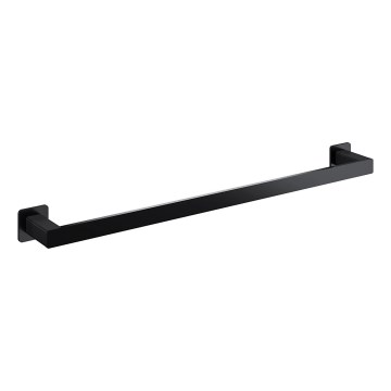 OMNIRES NL80216BL - Stensko držalo za brisače NELSON 62 cm mat črna