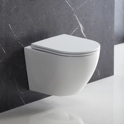OMNIRES OTTAWADEBP - WC deska SoftClose OTTAWA duroplast/sijoča ​​bela