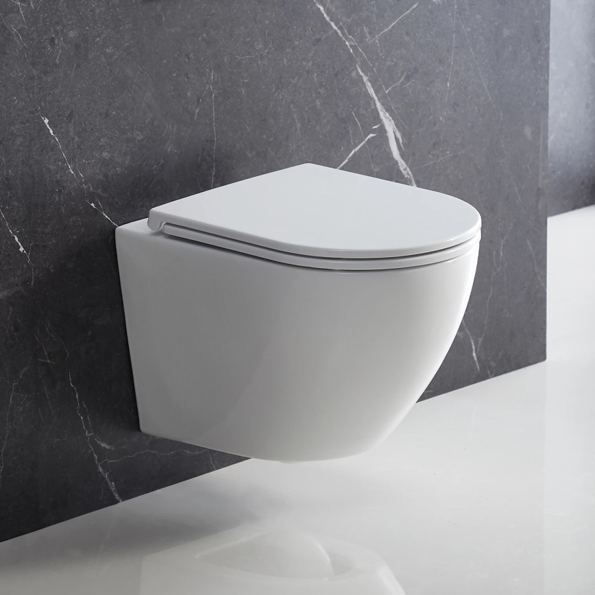 OMNIRES OTTAWADEBP - WC deska SoftClose OTTAWA duroplast/sijoča ​​bela