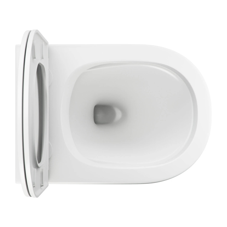 OMNIRES OTTAWAMWBM - Viseča WC školjka z WC desko SoftClose OTTAWA keramika/mat bela