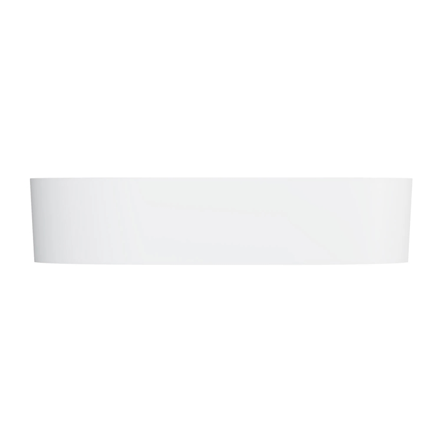 OMNIRES OVOUNBM - Vgradni umivalnik OVO 55x36 cm dolomit/mat bela