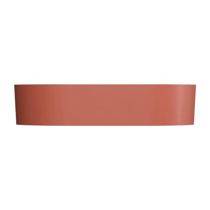 OMNIRES OVOUNTE - Umivalnik za pult OVO 55x36 cm dolomit/mat terakota