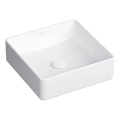 OMNIRES PASADENA360BP - Umivalnik za pult PASADENA 36x36 cm keramika/sijajna bela