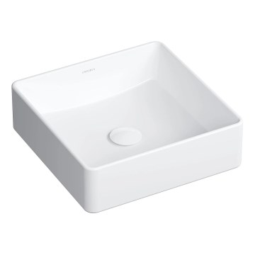 OMNIRES PASADENA360BP - Umivalnik za pult PASADENA 36x36 cm keramika/sijajna bela