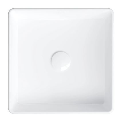 OMNIRES PASADENA360BP - Umivalnik za pult PASADENA 36x36 cm keramika/sijajna bela