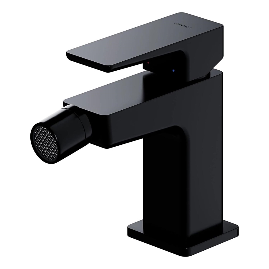 OMNIRES PM7420BL - Pipa za bide PARMA 12,25 cm mat črna