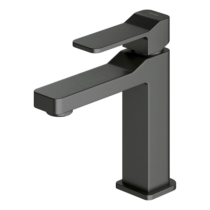 OMNIRES SL7710GR - Pipa za umivalnik SLIDE 17 cm brušena grafit