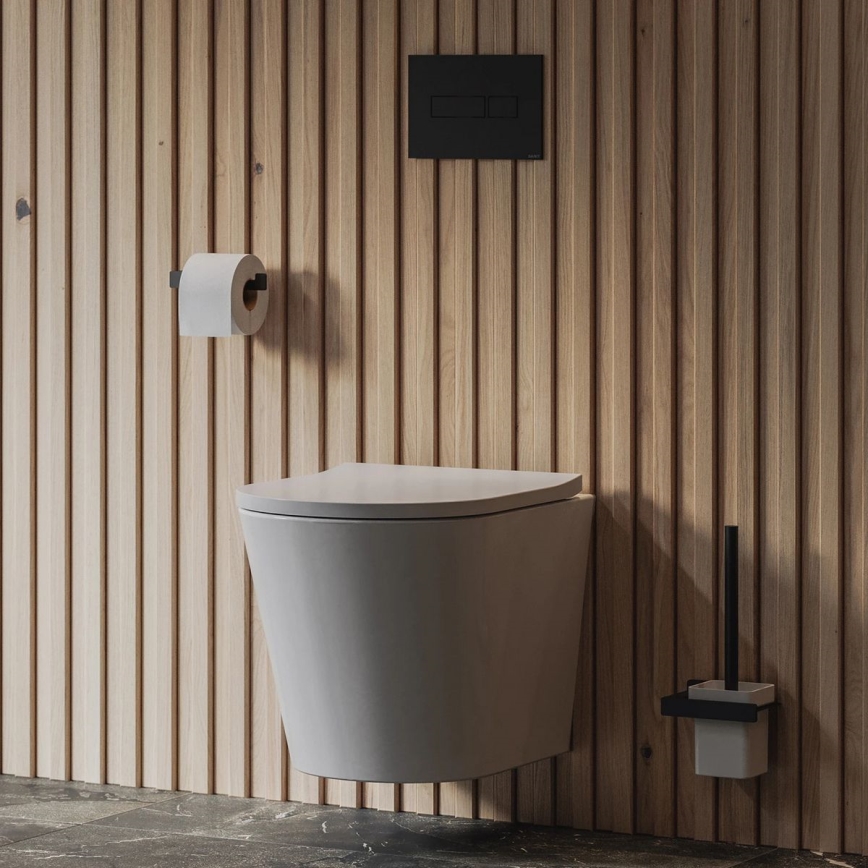 OMNIRES TAMPADEBP - WC deska SoftClose TAMPA duroplast/sijoča ​​bela