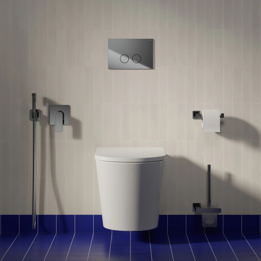 OMNIRES TAMPAMWBP - Viseča WC školjka s sedežno desko SoftClose TAMPA, keramika/sijajna bela