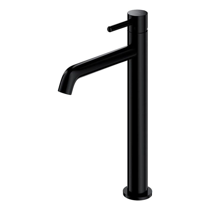 OMNIRES Y1212BL - Pipa za umivalnik Y 30,8 cm pol mat črna