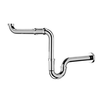 Omp tea - Sifon za umivalnik, sijajni krom