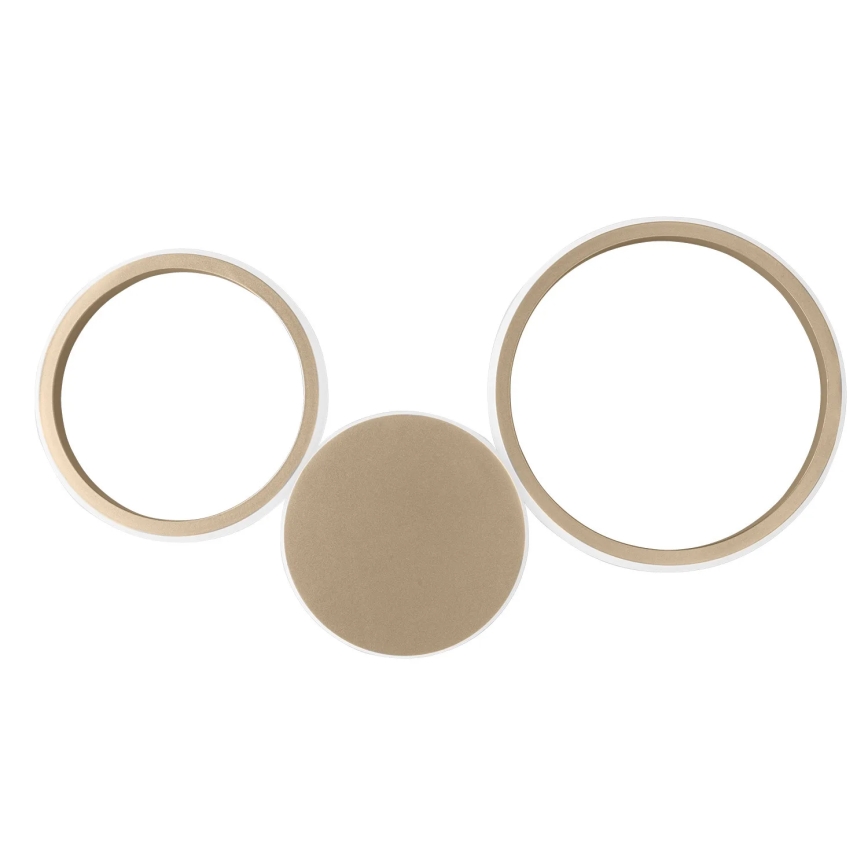 Ondaluce - LED stenska svetilka POIS LED/20W/230V zlata