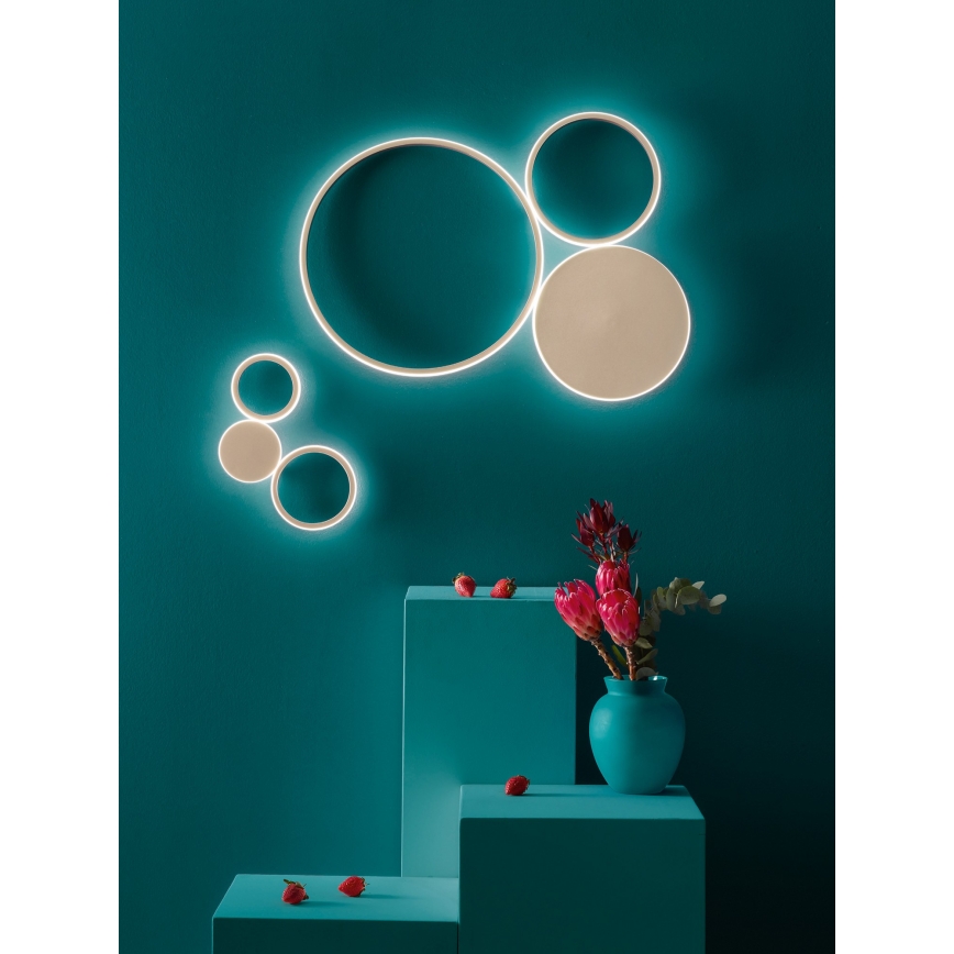 Ondaluce - LED stenska svetilka POIS LED/20W/230V zlata