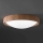 Ondaluce - LED stropna svetilka CONCRETE LED/20W/230V premer 41 cm beton/rjava