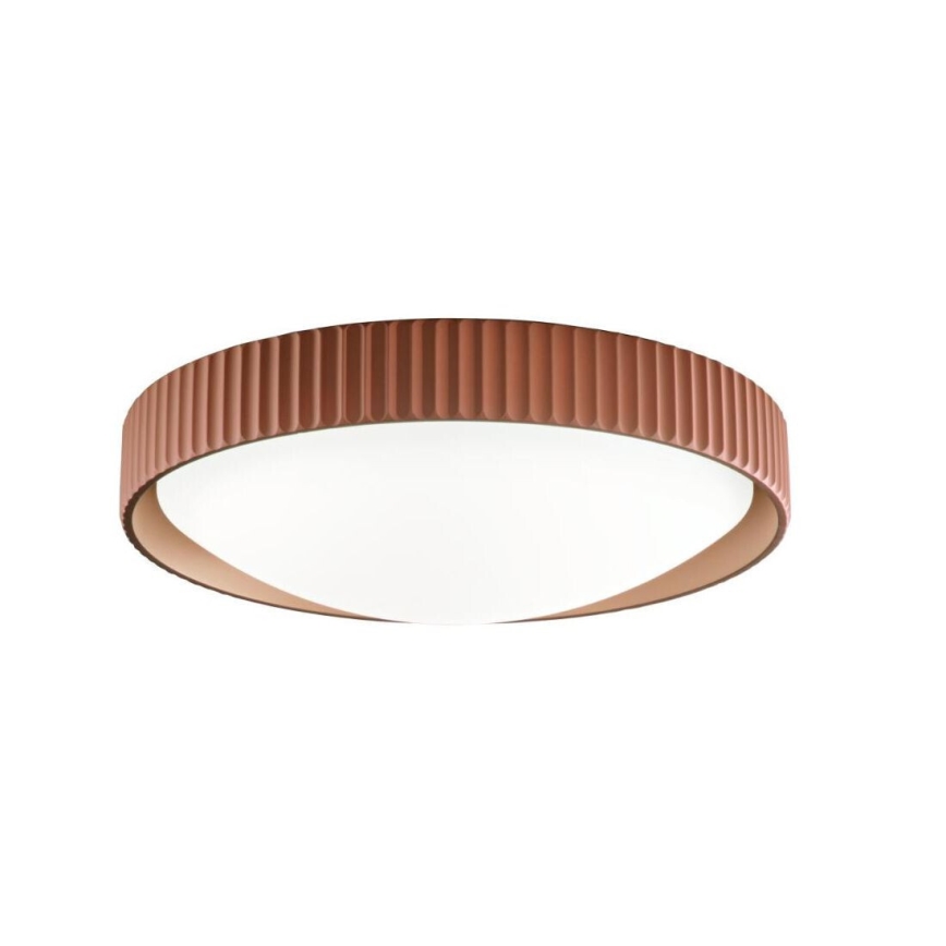 Ondaluce - LED stropna svetilka CONCRETE LED/20W/230V premer 41 cm beton/rjava