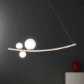 Ondaluce - LED zatemljiv lestenec na kablu ALTALENA LED/48W/230V zlata/bela