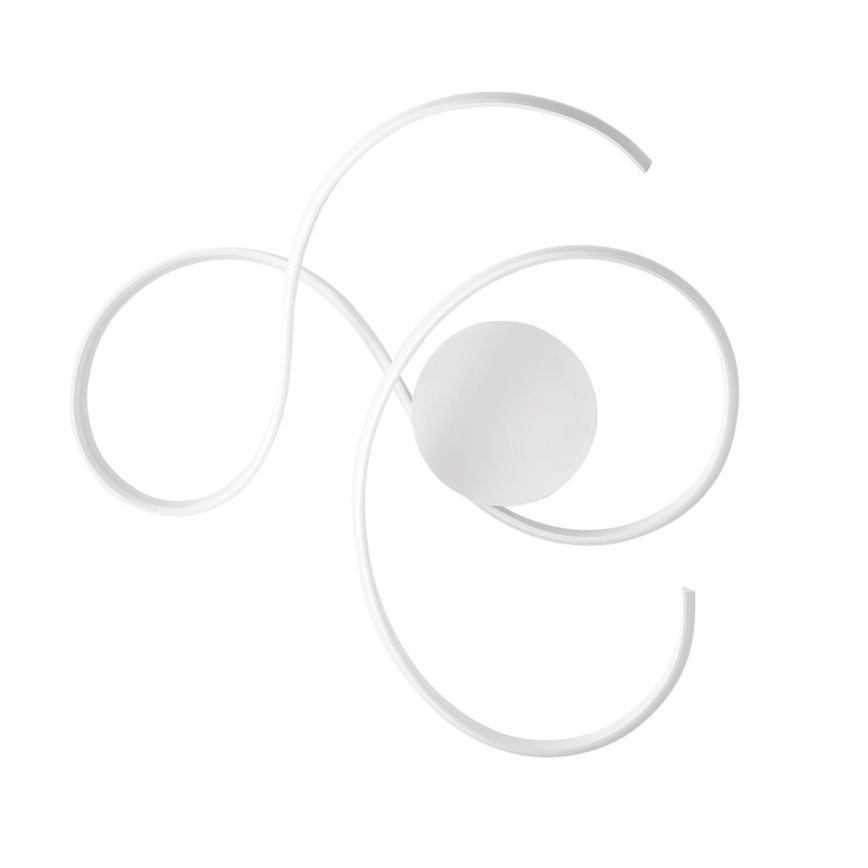 Ondaluce - LED zatemnjevalna stenska svetilka TWIST LED/57W/230V bela