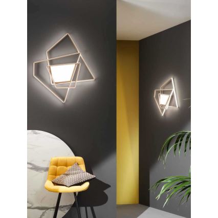 Ondaluce - LED zatemnjevalna stropna svetilka GALAXY LED/90W/230V zlata