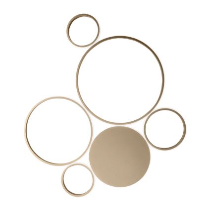 Ondaluce - LED zatemnjevalna stropna svetilka POIS LED/68W/230V zlata