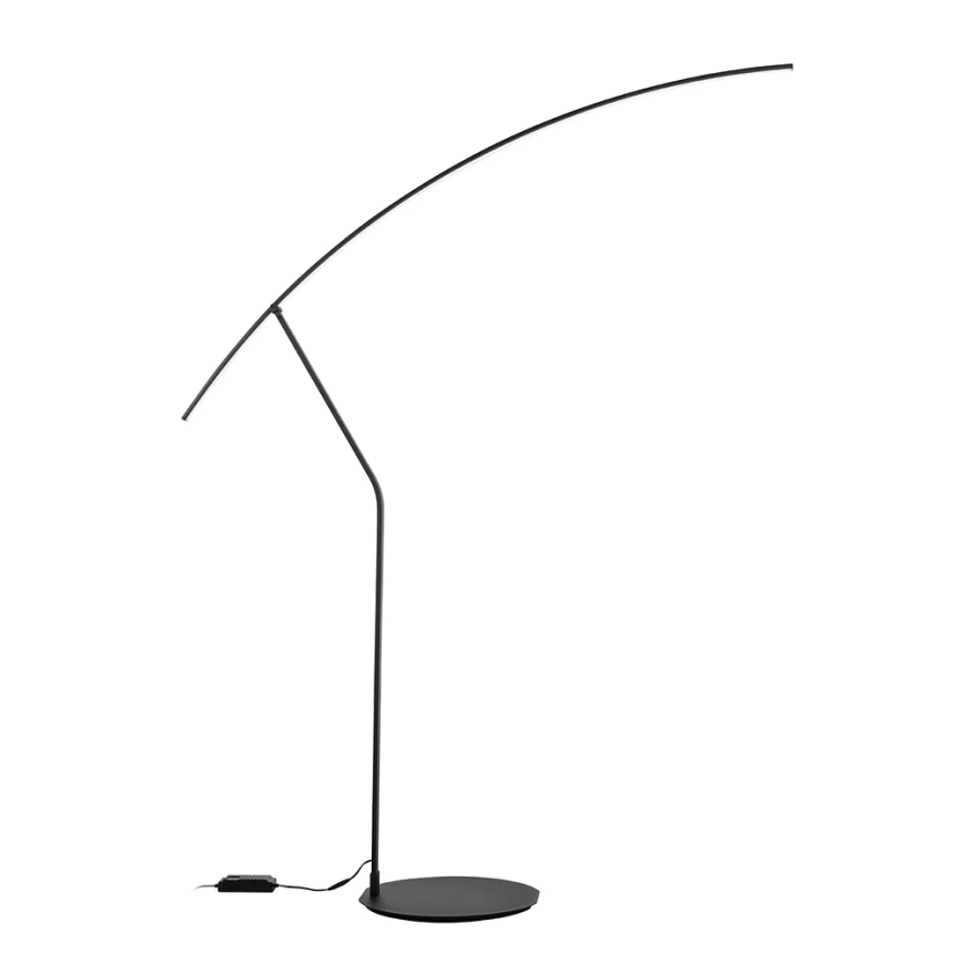 Ondaluce - LED zatemnjevalna talna svetilka FOLAGA LED/30W/230V 190 cm črna