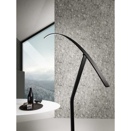 Ondaluce - LED zatemnjevalna talna svetilka FOLAGA LED/30W/230V 190 cm črna