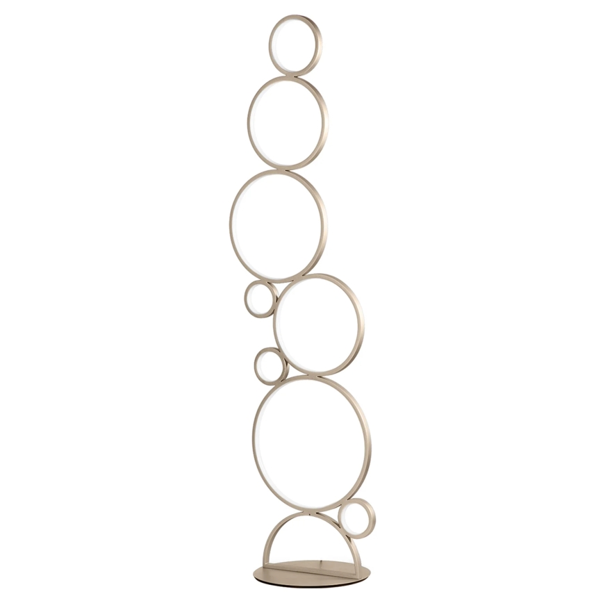 Ondaluce - LED zatemnjiva talna svetilka POIS LED/52W/230V zlata