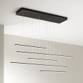 Ondaluce - LED zatemnljiv lestenec na kablu GENIUS LED/72W/230V črna