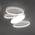 Ondaluce - LED zatemnljivo stropno svetilo RICE LED/34W/230V 45x80 cm zlato