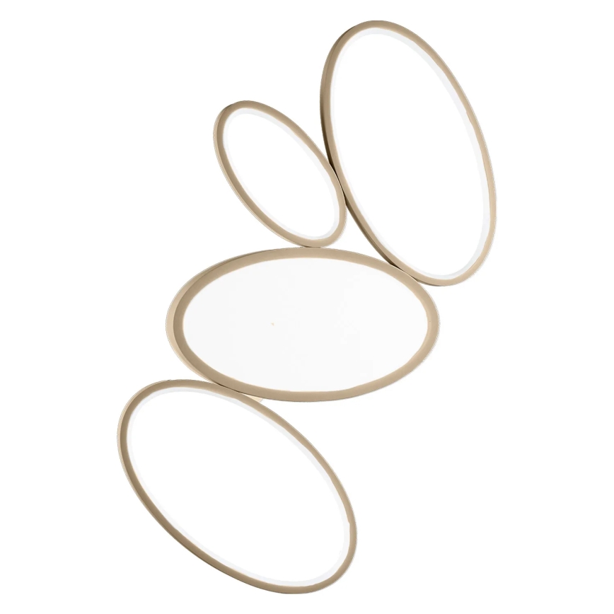 Ondaluce - LED zatemnljivo stropno svetilo RICE LED/34W/230V 45x80 cm zlato