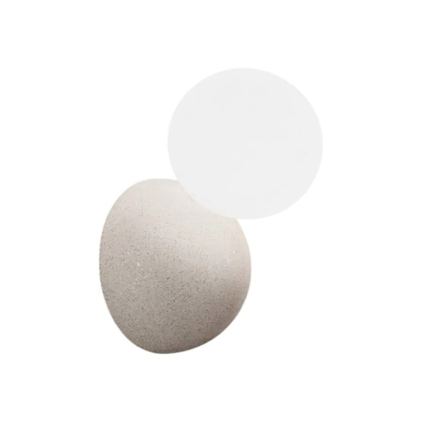 Ondaluce - Stenska svetilka ROCK 1xG9/7W/230V beton/bela