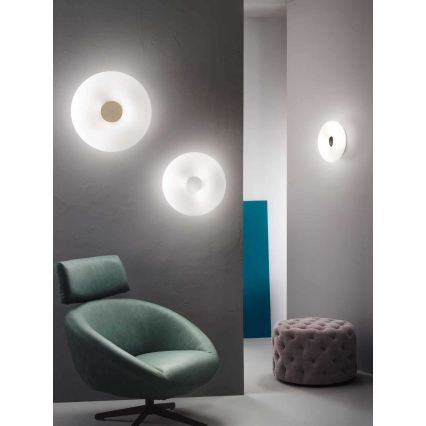 Ondaluce - Stropna svetilka DODI 2xE27/15W/230V Ø 33 cm bela